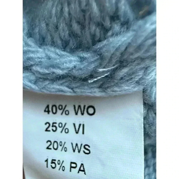 The Andamane Forget Me Not Crop Cardigan Set Wool Cashmere Women’s Size XL - Picture 11 of 12